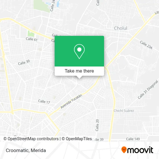 Croomatic map