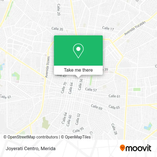 Joyerati Centro map