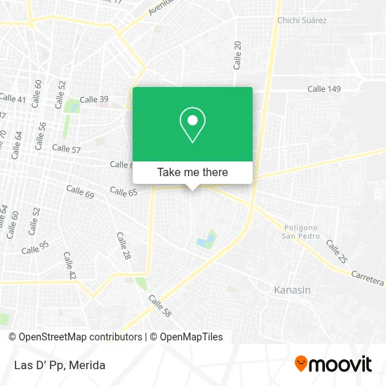 Las D’ Pp map