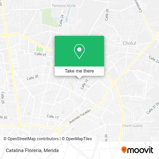 Catalina Floreria map
