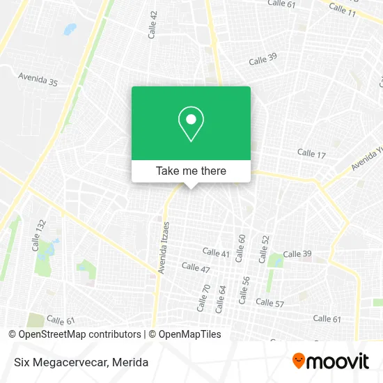 Six Megacervecar map
