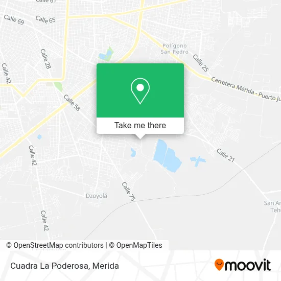 Cuadra La Poderosa map