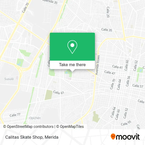 Calitas Skate Shop map