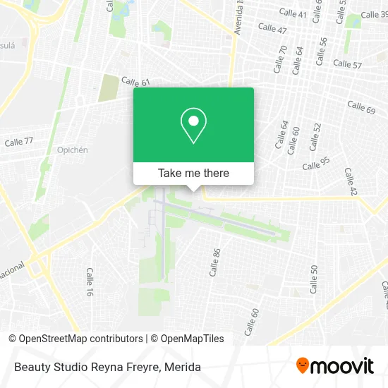 Beauty Studio Reyna Freyre map