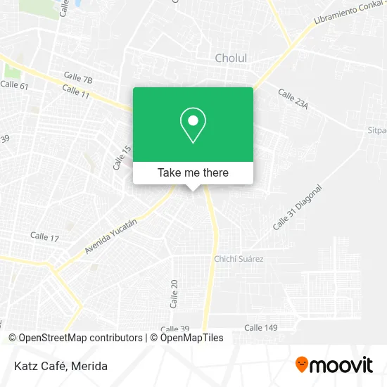 Katz Café map