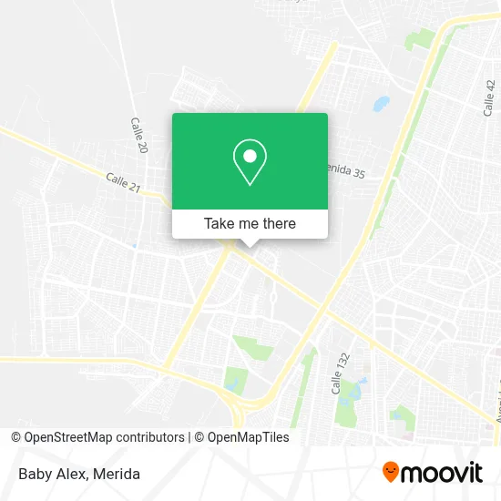 Baby Alex map