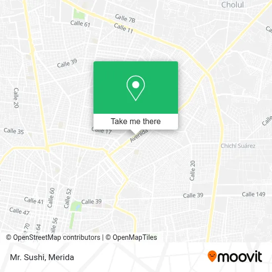 Mr. Sushi map