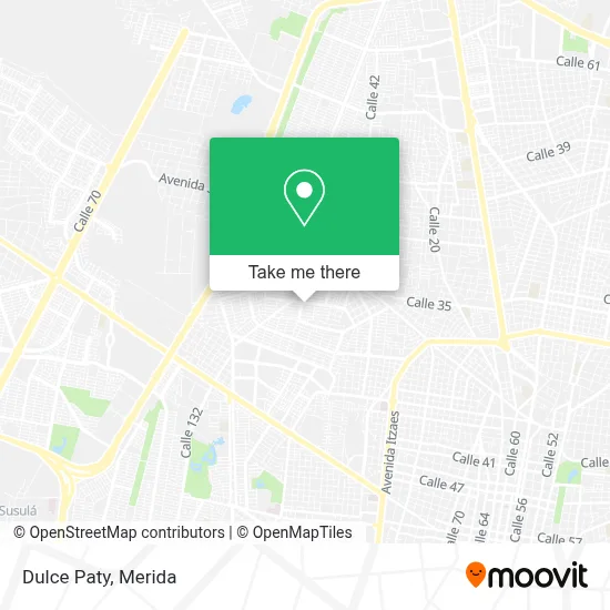 Dulce Paty map