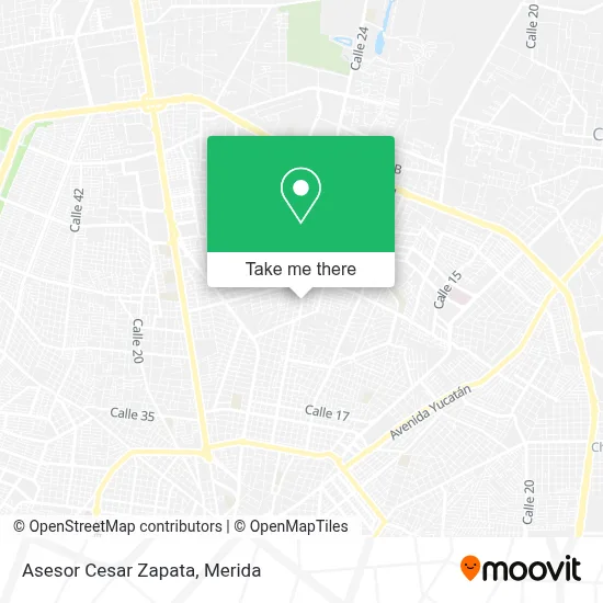 Asesor Cesar Zapata map