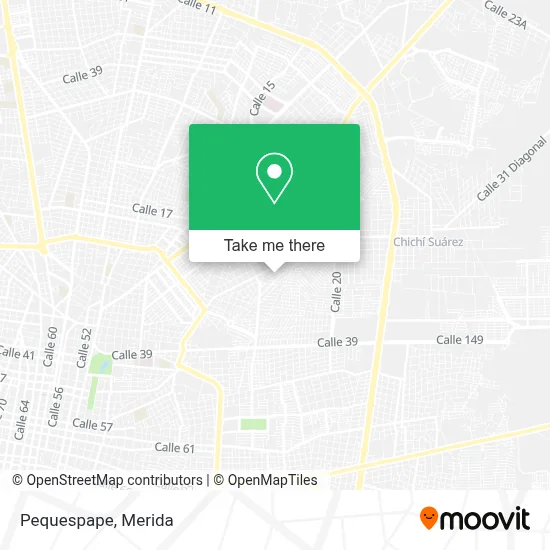 Pequespape map