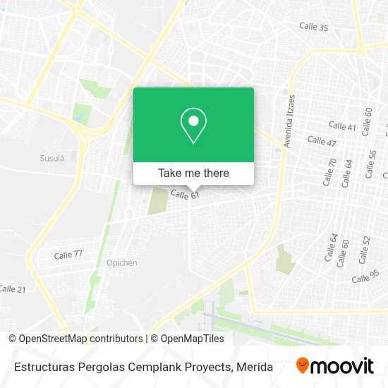 Mapa de Estructuras Pergolas Cemplank Proyects