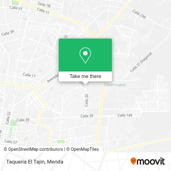 Taquería El Tajin map