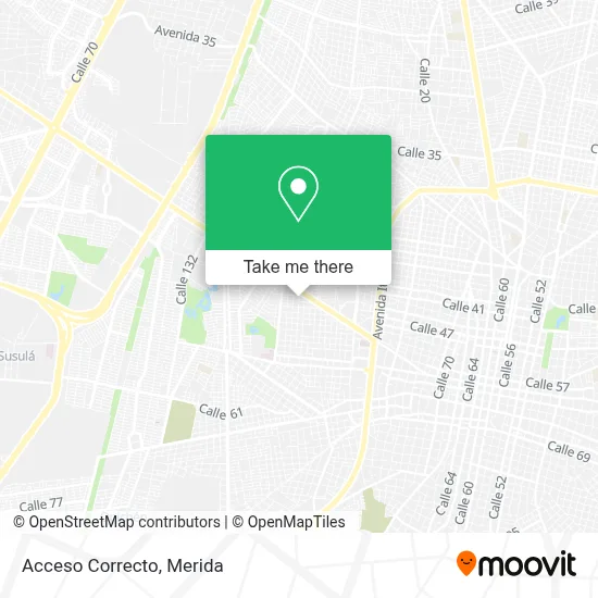 Acceso Correcto map