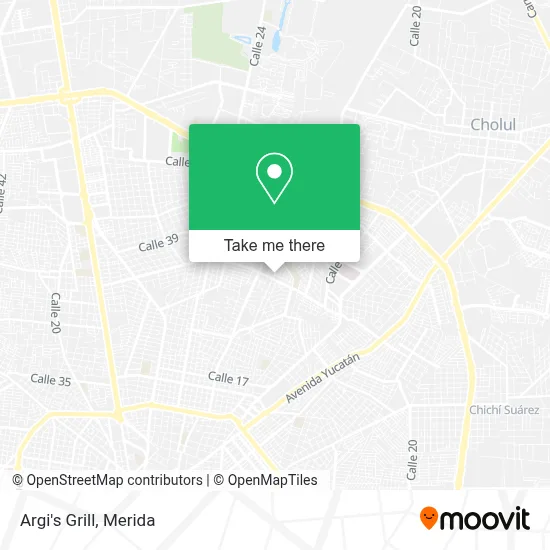 Argi's Grill map