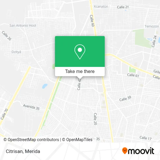 Citrisan map
