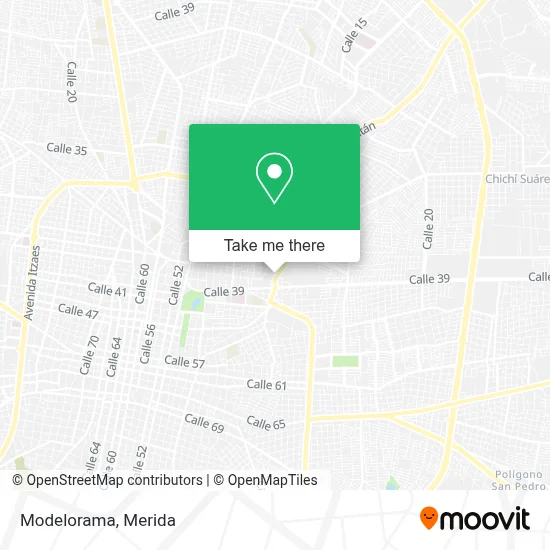 Modelorama map