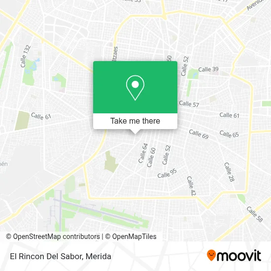 El Rincon Del Sabor map