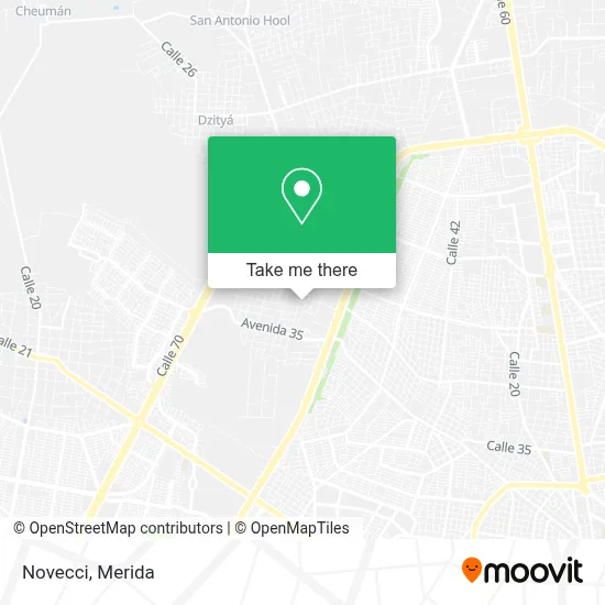 Novecci map