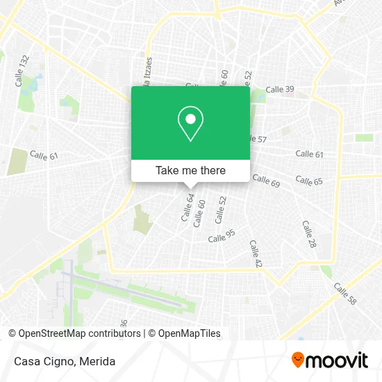 Casa Cigno map