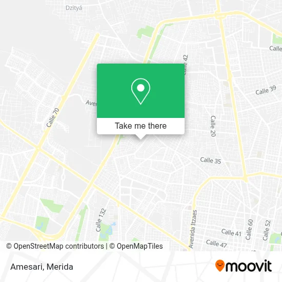 Amesari map