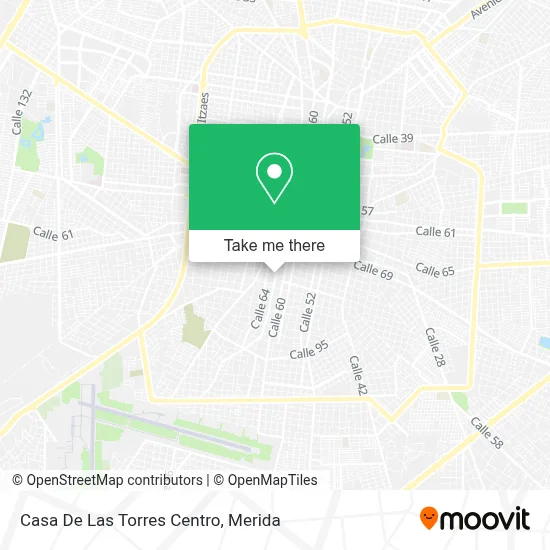 Casa De Las Torres Centro map