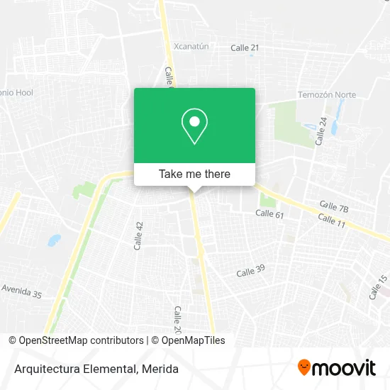 Arquitectura Elemental map
