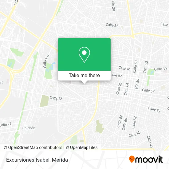 Mapa de Excursiones Isabel