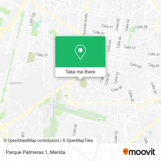 Parque Palmeras 1 map