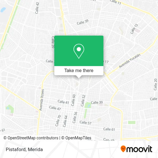 Pistaford map
