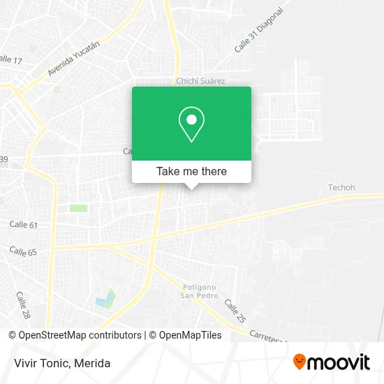 Vivir Tonic map