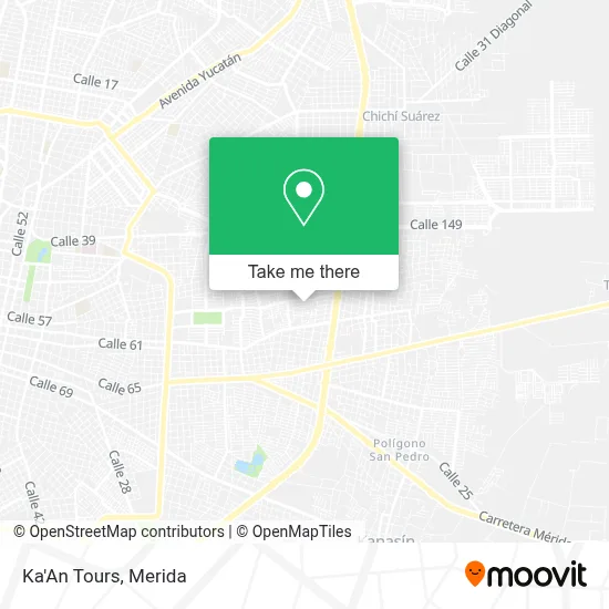 Ka'An Tours map