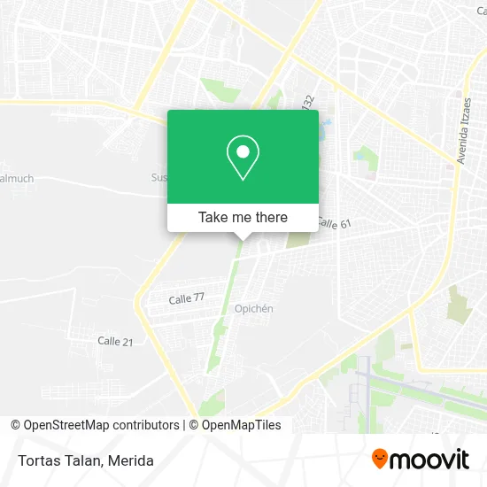 Tortas Talan map