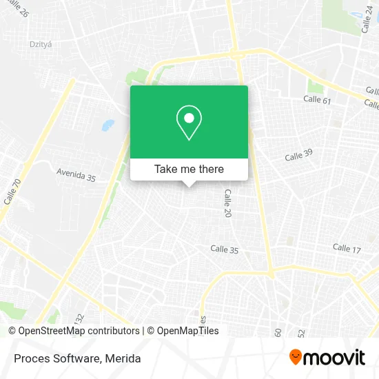 Proces Software map