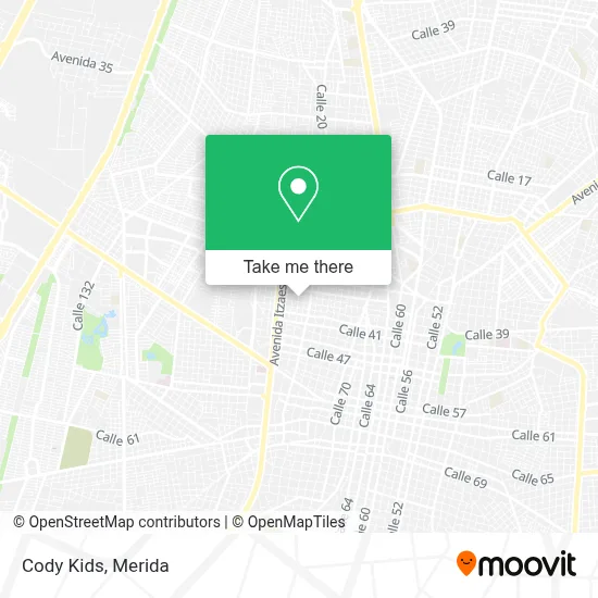 Cody Kids map