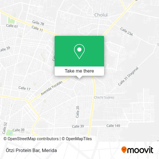 Ötzi  Protein Bar map