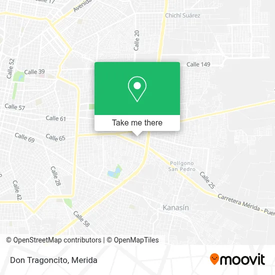 Don Tragoncito map