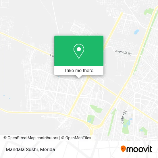 Mandala Sushi map