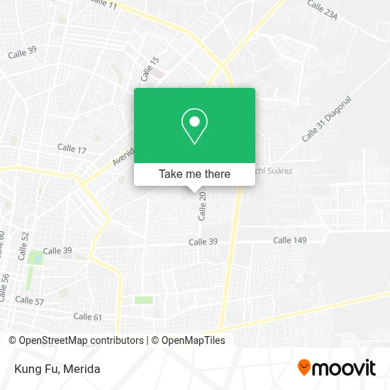 Kung Fu map