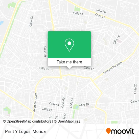 Print Y Logos map