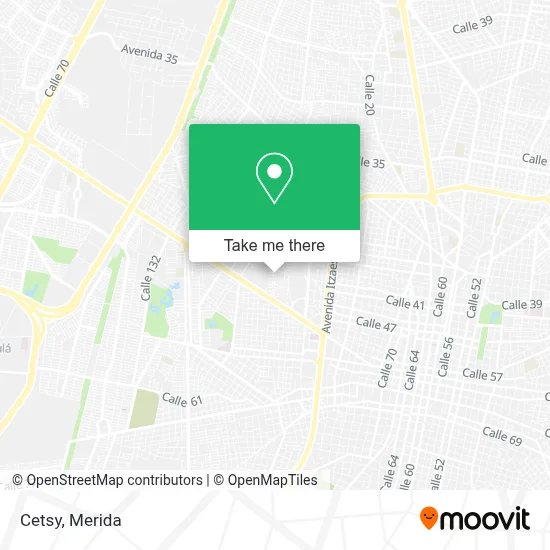 Cetsy map