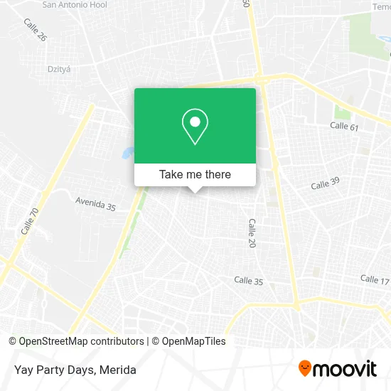 Yay Party Days map