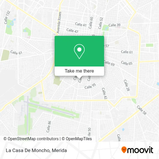 La Casa De Moncho map