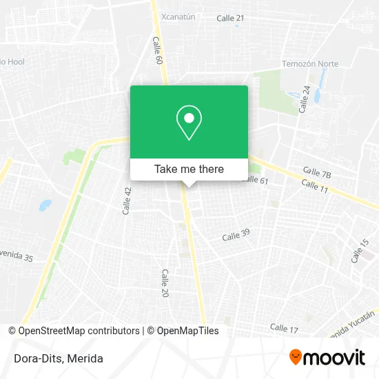 Dora-Dits map