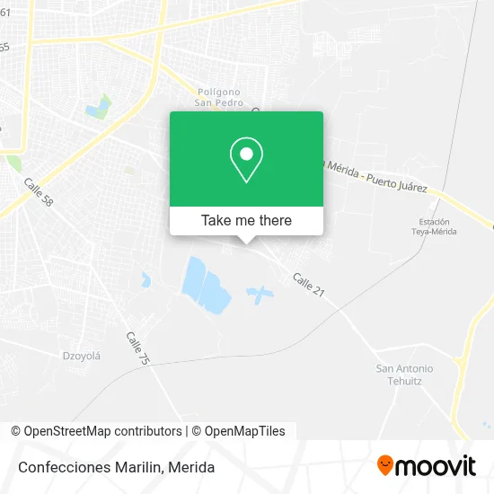Confecciones Marilin map