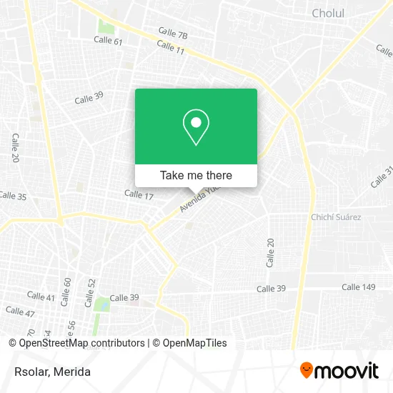 Rsolar map