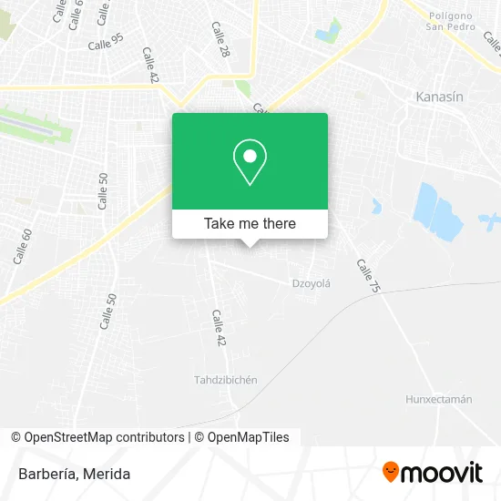 Barbería map