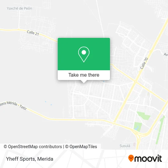 Yheff Sports map