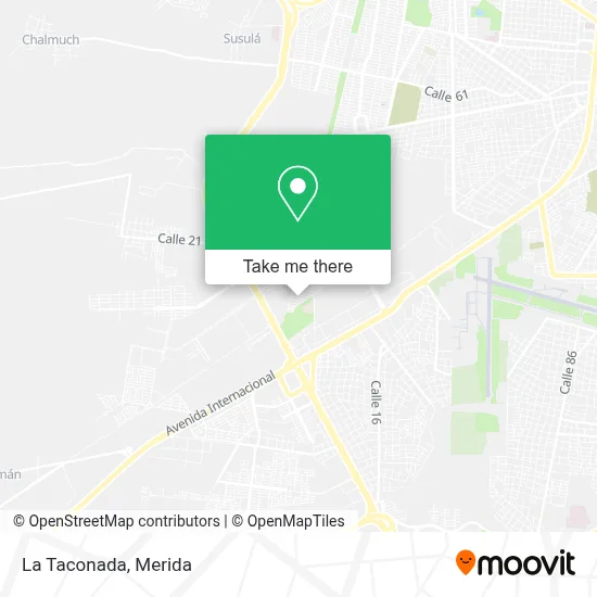 La Taconada map