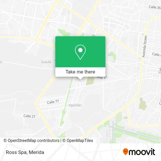 Ross Spa map