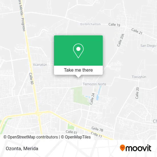 Ozonta map